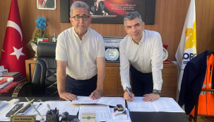 İki başkan belediyeler arası işbirliği protokolü imzaladı