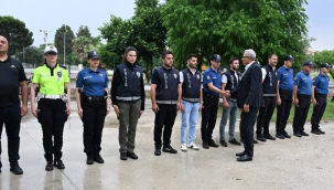 İl emniyet müdür KARAYEL Demirci ,Köprübaşı, ve Gördes ilçe emniyet müdürlüklerini ziyaret etti.