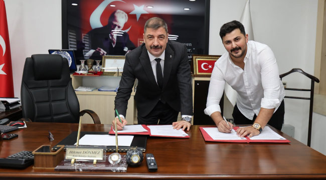 Kula'da zahire pazarı projesinde imzalar atıldı