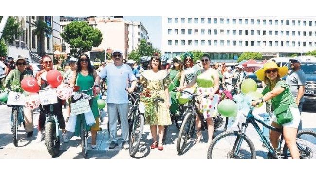Manisa bisiklet turu düzenlendi