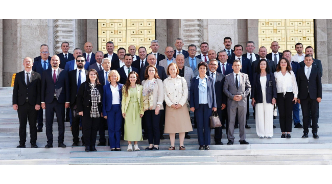 Manisa CHP il örgütü Ankara'da