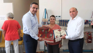MASMEK'in ilk sergisi Sarıgöl'de açıldı