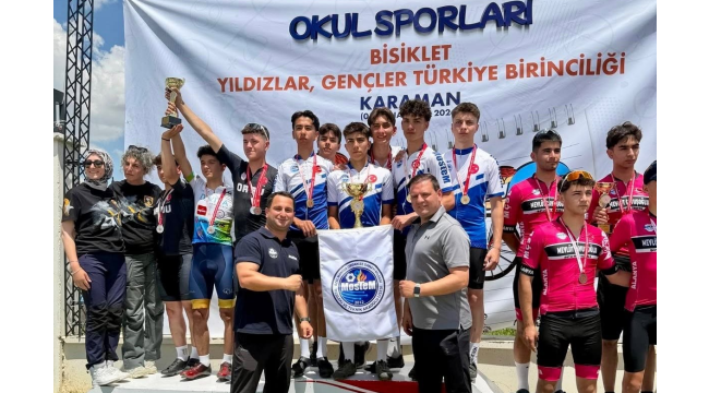 MOSTEM bisiklet takımı Türkiye şampiyonu oldu