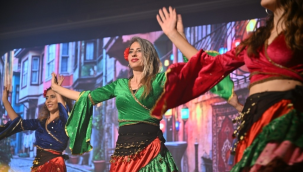 Muhteşem halk dansları gala gecesi