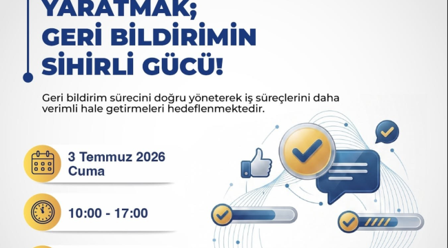 OSB'de kurum içi iletişimini güçlendirme ve iş süreçlerinde verimliliği artırma eğitimi 