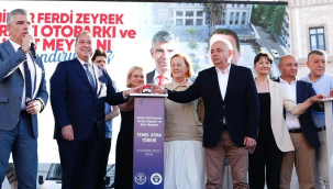  Soma'da kent meydanı ve yeraltı otoparkı projesi'nin temeli atıldı