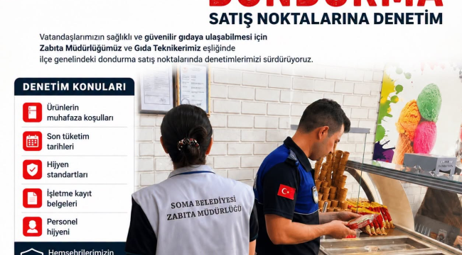 Soma'da zabıta denetimleri sıklaştırdı