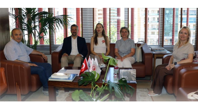 Tarzan biziz derneği yönetimi TSO başkanı Yılmaz'ı ziyaret etti