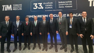 TİM kongresine başkan Ferhat Şen'de katldı