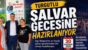 Turgutlu geleneksel kıyafetlerin ön planda olacağı şalvar gecesine hazırlanıyor