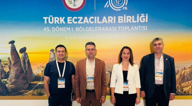 Türk eczacıları birliği 45.dönem 1.bölgelerarası toplantısı yapıldı