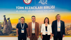 Türk eczacıları birliği 45.dönem 1.bölgelerarası toplantısı yapıldı