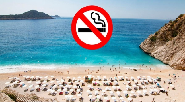 Türkiye'de bir ilk: Plajlarda sigara yasağı yarın başlıyor