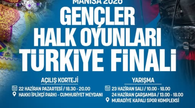 Türkiye finali Manisa'da