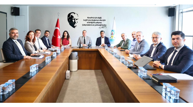Üst yönetim toplantısında, Manisa'ya yapılacak hizmetler planlandı