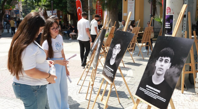 Yaşamını yitiren çocuk emekçileri dramını anlatan sergi büyük ilgi gördü