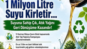 Zeytin yağ hediyeli atık yağ toplama kampanyası 
