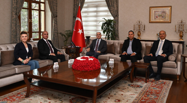 Ziyarette Manisa tarımı masaya yatırıldı