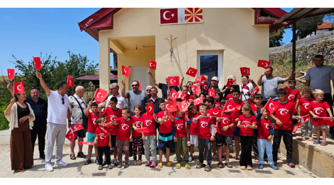 Akhisar balkan göçmenleri derneği, Kuzey Makedonya'da 51çocuğu sünnet ettirdi