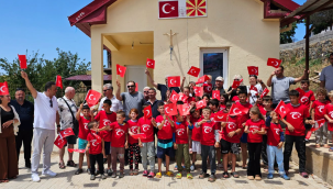 Akhisar balkan göçmenleri derneği, Kuzey Makedonya'da 51çocuğu sünnet ettirdi