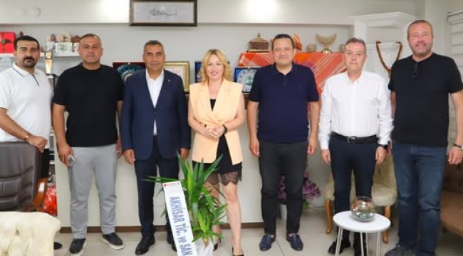 Akhisar TSO yönetimi oda başkanlarını ziyaret etti