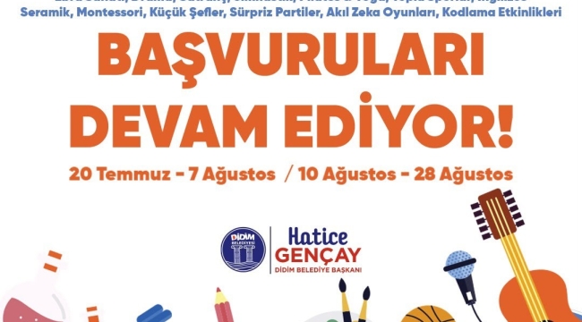 Başkan Gençay:"Çocuklarımızın gelişimine yatırım yapmayı sürdürüyoruz''