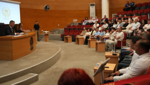 Başkan Kayserili yapılan çalışmaları anlattı