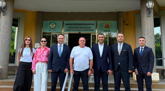 Başkan Yalvaç bankacılara Salihli tarımını anlattı