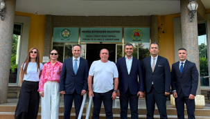 Başkan Yalvaç bankacılara Salihli tarımını anlattı