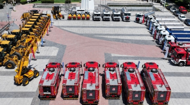 Büyükşehir 350 milyonluk yatırımla 37 yeni aracı hizmet filosuna kazandırdı
