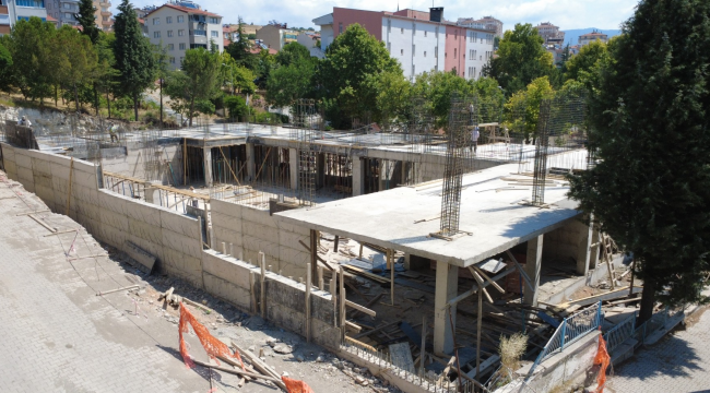 Dev projenin inşaatı tüm hızıyla devam ediyor