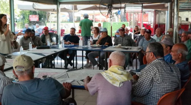 Doğru gübre,tarımsal su yönetimi ve toprak sağlığı toplantısına 75 üretici katıldı