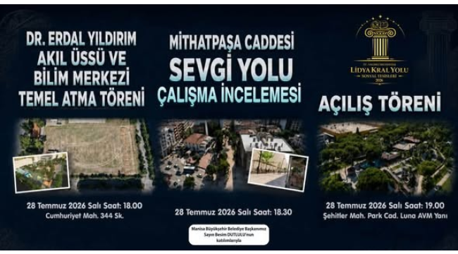Dr. Erdal Yıldırım akıl üssü ve bilim merkezi temel atma töreni