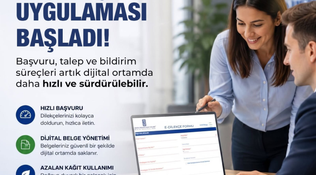 E-Dilekçe dönemi başladı