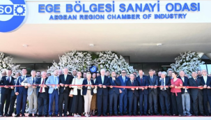 Ege bölgesi sanayi odası (EBSO) hizmet binası açıldı