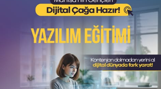 Gençlere ücretsiz yazılım kursu