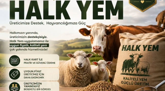 Gördes Belediyesi üreticilere ucuz halk yem uygulaması başlatıyor