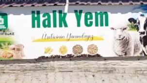 Gördes belediyesi üreticiye indirimli halk yem uygulaması