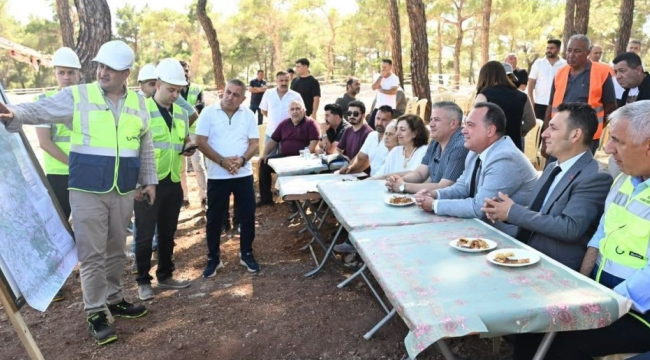 Gördes'e 120 milyon TL'lik kesintisiz dev içme suyu yatırımı 