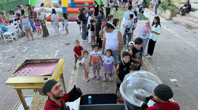 Gördes'te Ferdi baba kafemizde çocuk şenliği başladı