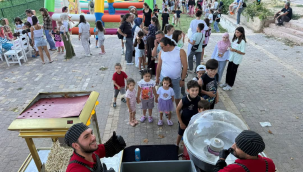 Gördes'te Ferdi baba kafemizde çocuk şenliği başladı