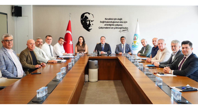 Haftalık koordinasyon toplantısında projeler ele alındı