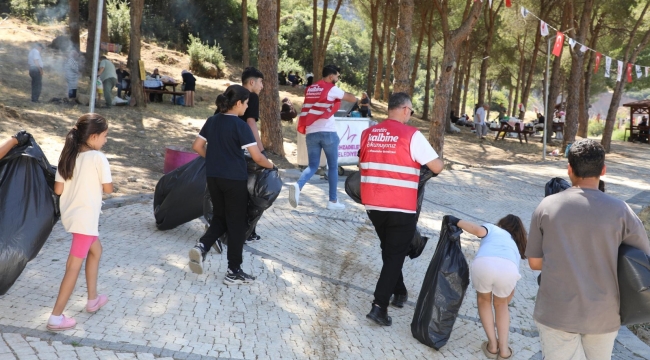 Hamalın kırında imece usulü temizlik