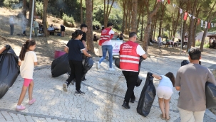 Hamalın kırında imece usulü temizlik