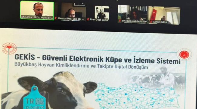 Hayvan sağlığı personeline yönelik eğitim toplantısı