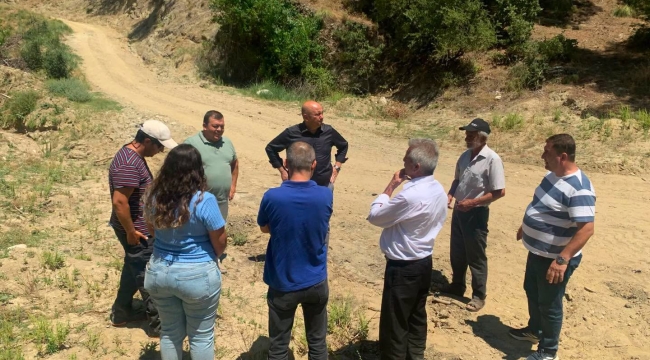 İki mahalleye su sağlayacak sondaj çalışmaları başladı