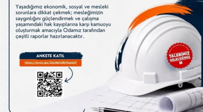 İMO üyeleri arasında 'Talebimiz geleceğimiz' anketi düzenledi 