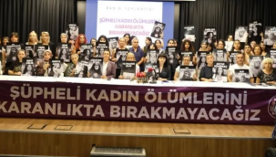 Kadın cinayetleri verilerinin açıklandığı toplantıya ailelerde katıldı