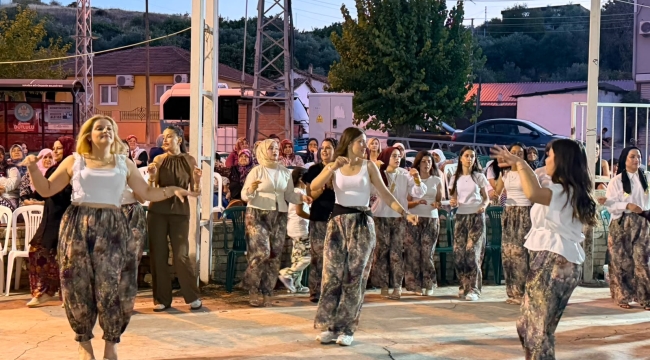 Karayenice'li kadınlar şalvar gecesinde çoştu