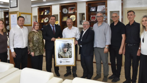 Kosova Mamuşa belediye başkanı Salihli'de